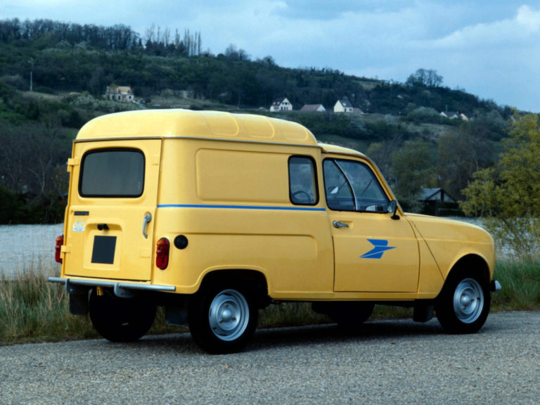 Renault Fourgonnette Le Facteur Sonne Toujours Deux Fois R Tro