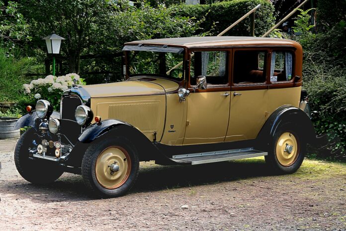 CITROËN C6 (1928 – 1932) - Le premier six cylindres des chevrons.